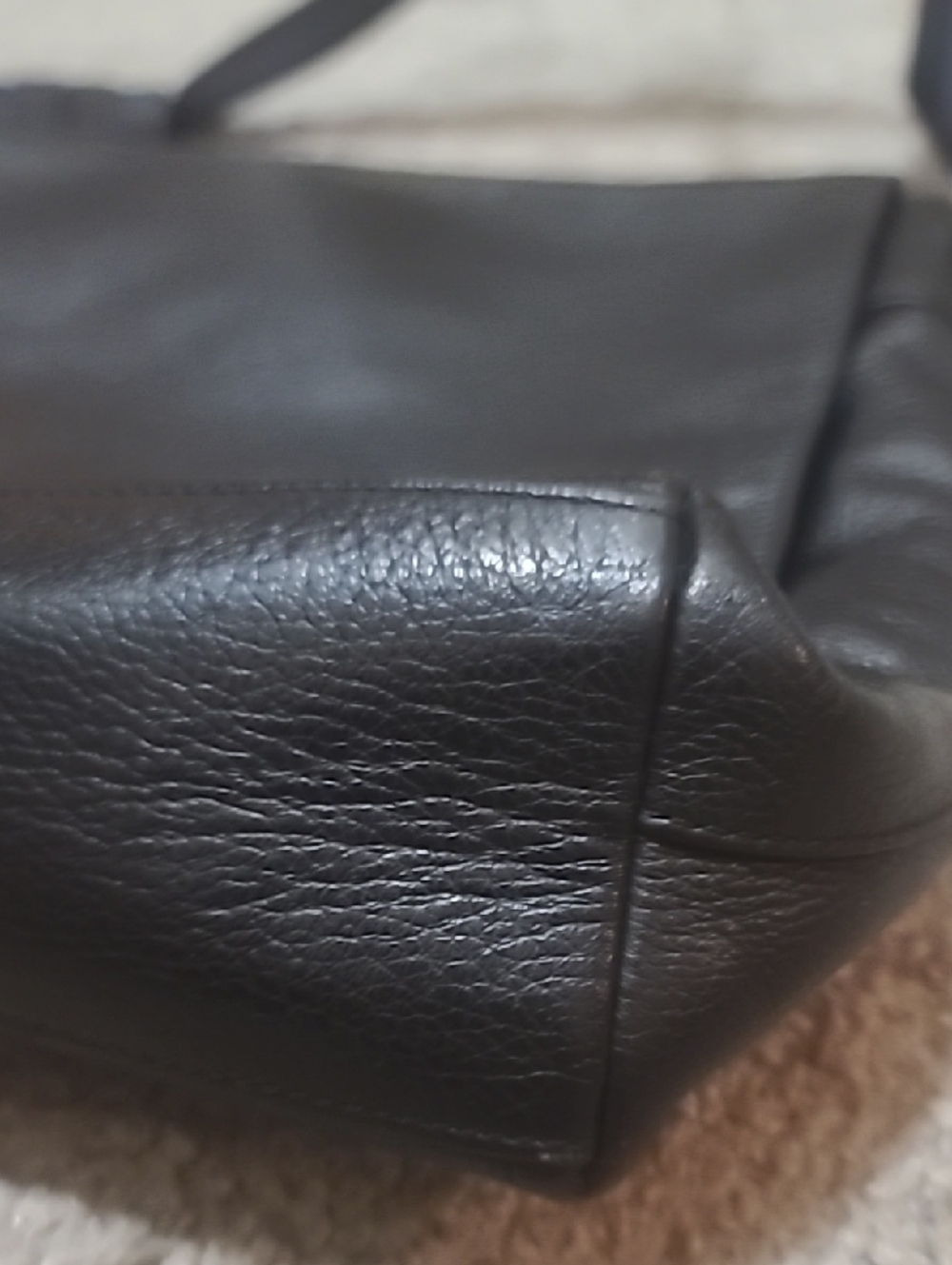 Coach Black Charles Messenger Leather Crossbody Bag Purse F72362 - Picture 4 of 15